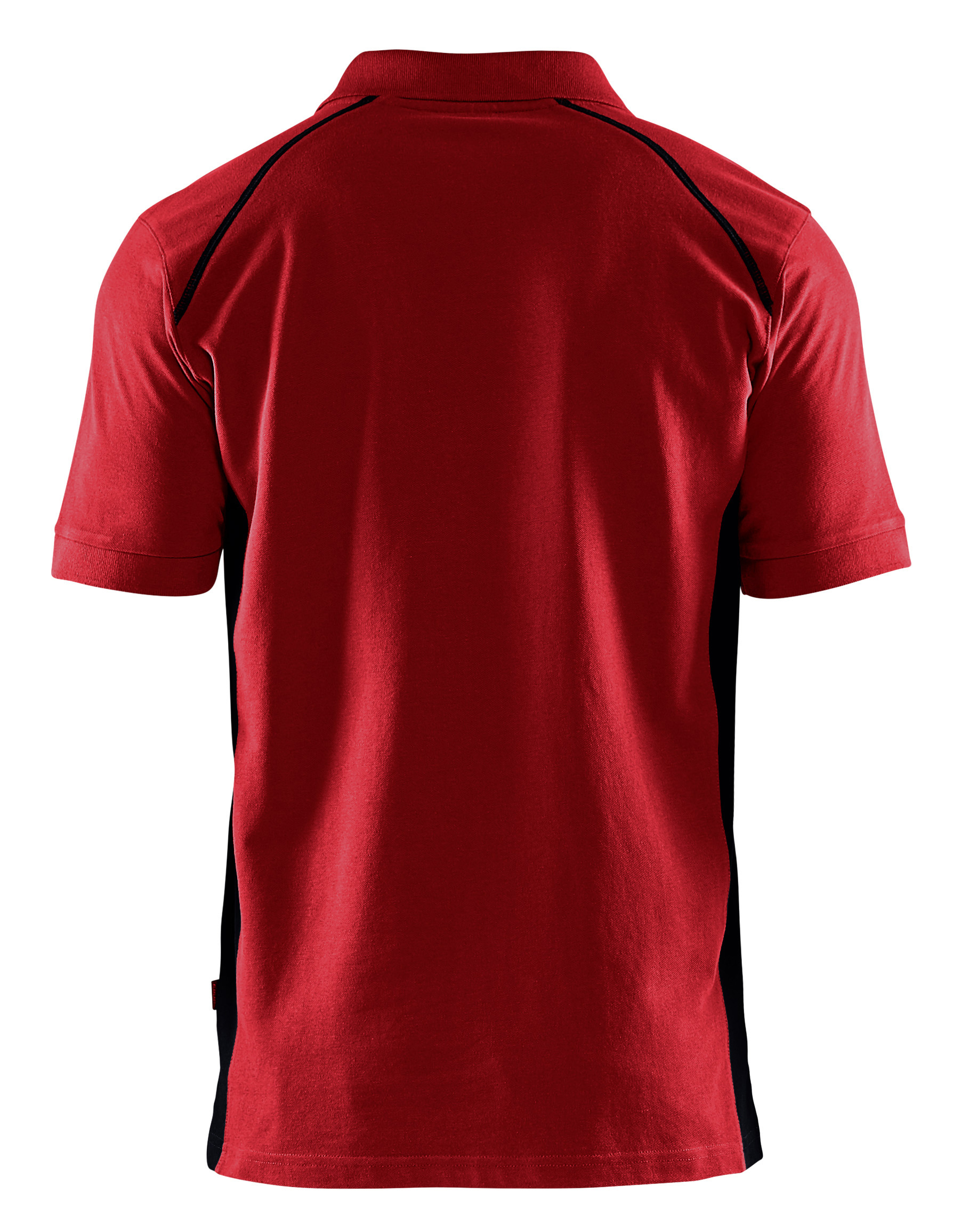 Blaklader 338910509956M Polo Shirt Black/Red Size M 