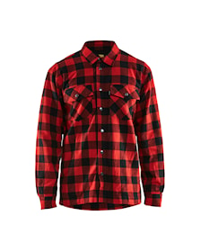 Lined flannel shirt