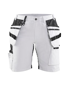 Women's painter shorts with stretch