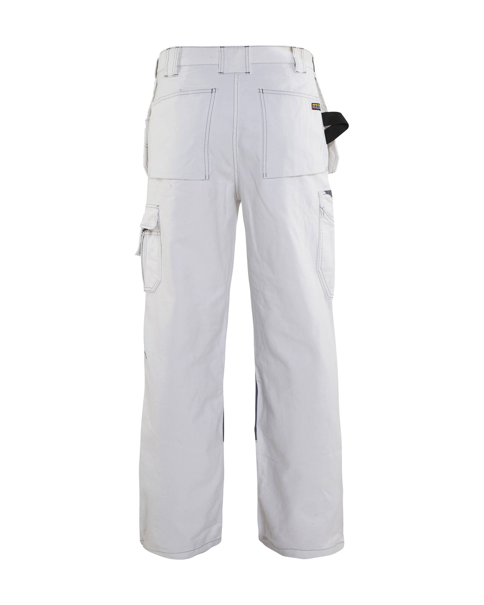 Trade Professional Painters Decorators White Work Trousers Pants Knee Pockets 