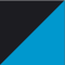 Cerná/
neonová modrá