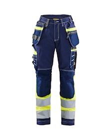 Hi-vis Trousers with Stretch Women