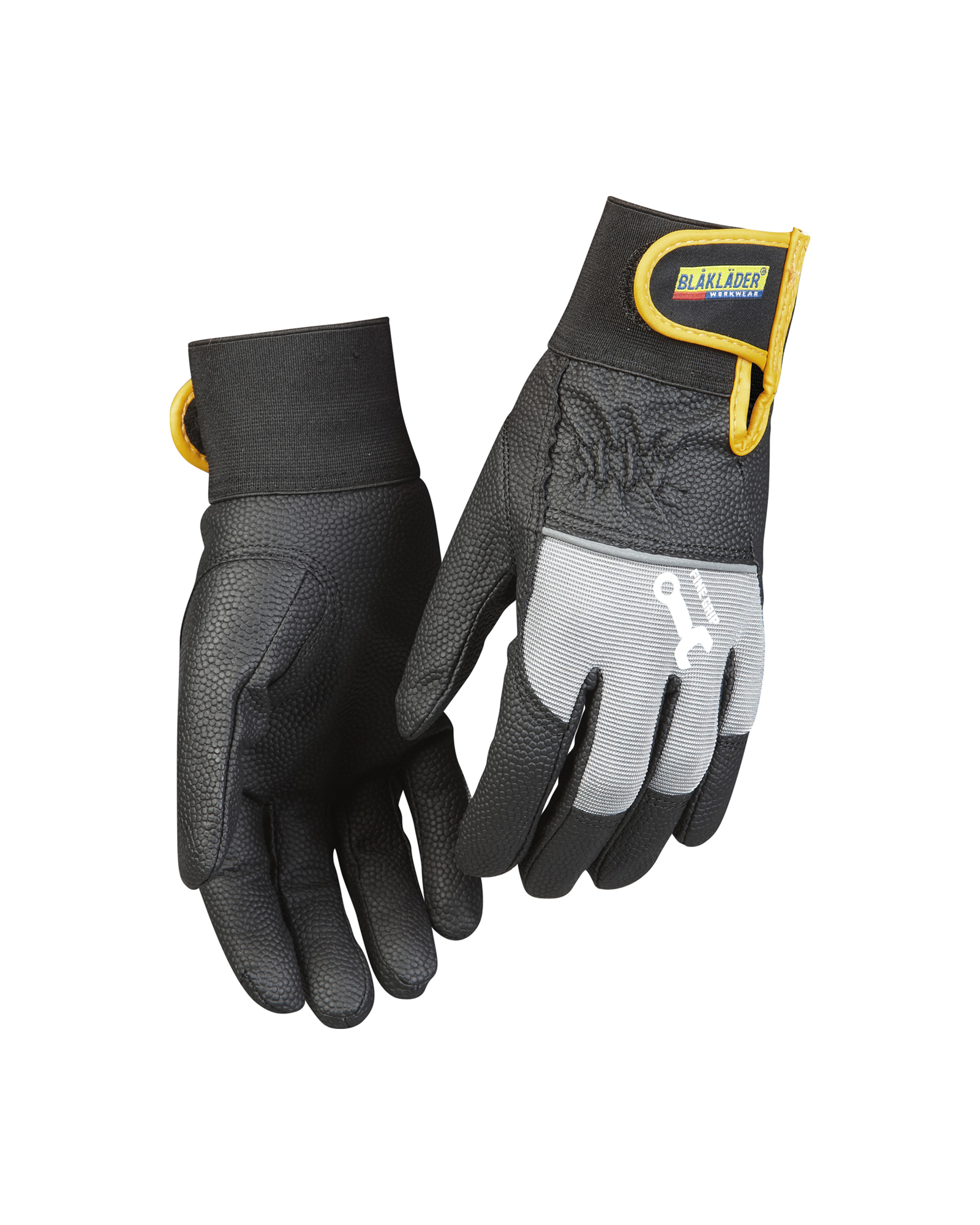 Blakläder Winterhandschuh Paar Handwerk schwarz gelb Arbeitshandschuh Handschuh 