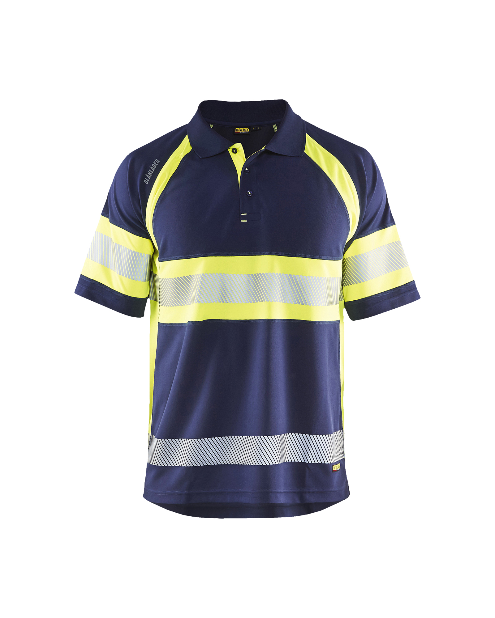 Blåkläder Polo-Shirt 2 farbig Größe L Farbe Marineblau/Grau 33241050 