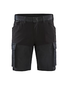 Service shorts with stretch