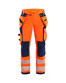Women's Hi-Vis trousers with 4-way-stretch
