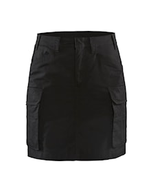Service skirt with stretch
